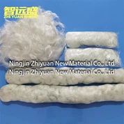 Glassfiber hakkede tråder